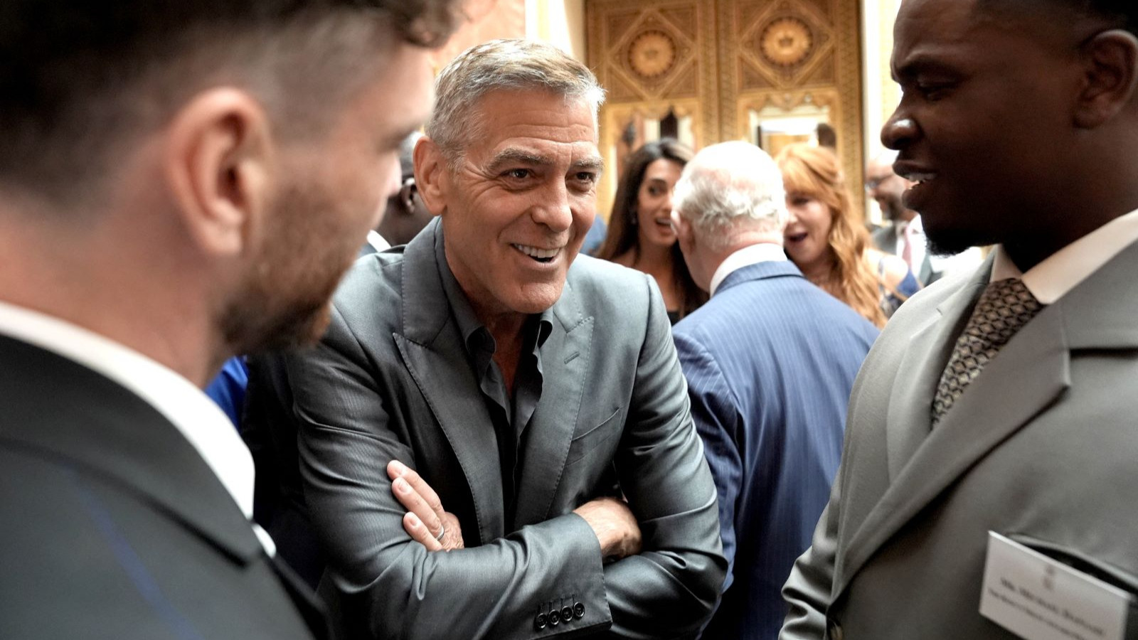 Le fils de Joe Biden, il a lu en difficulté à George Clooney!