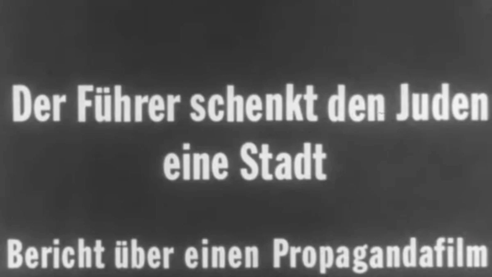 Le plan nazi pour le peuple Gaza d'Israël avait fait le même Hitler!