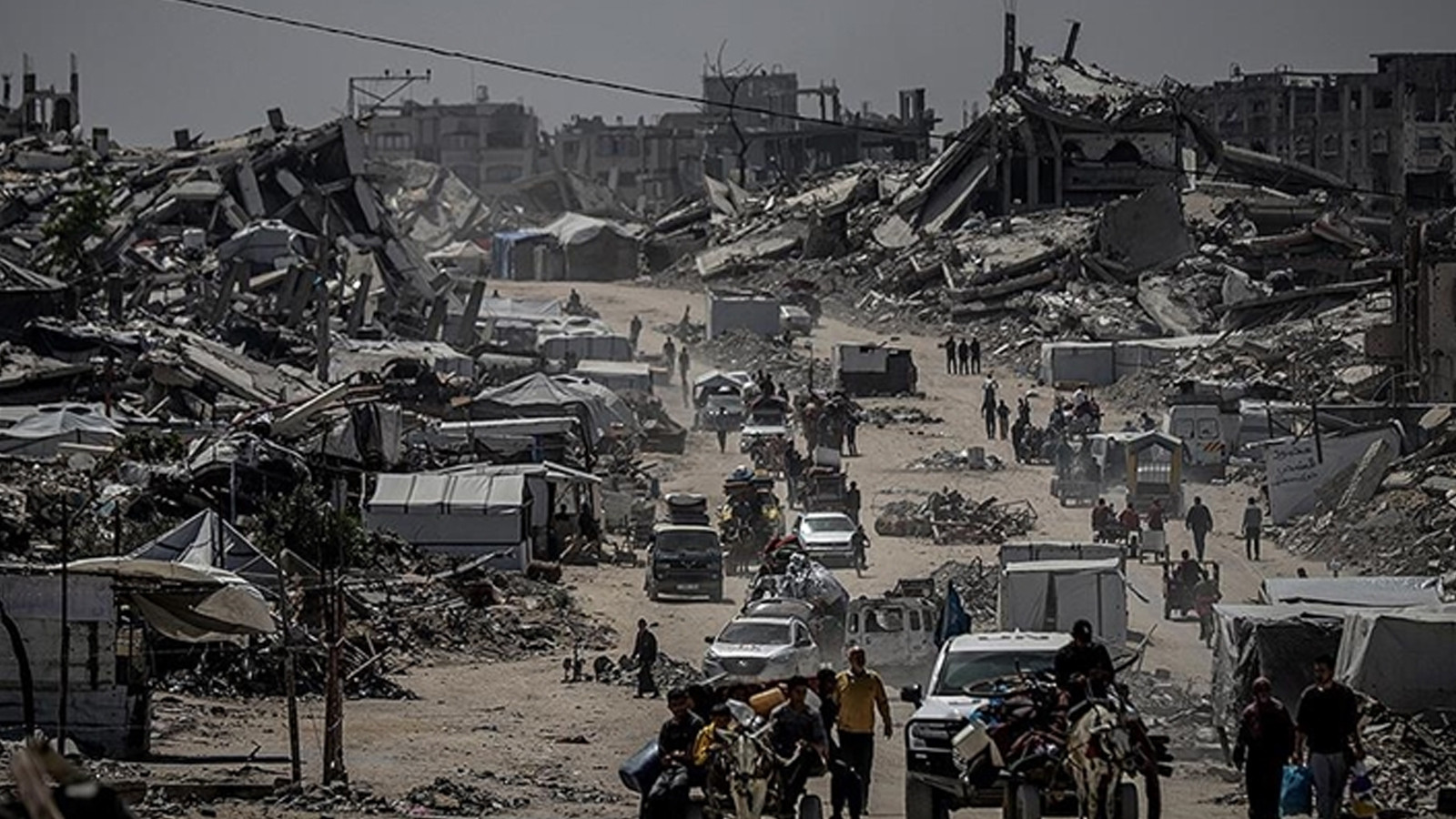 Nouveau ordre d'exil pour le peuple Gaza d'Israël