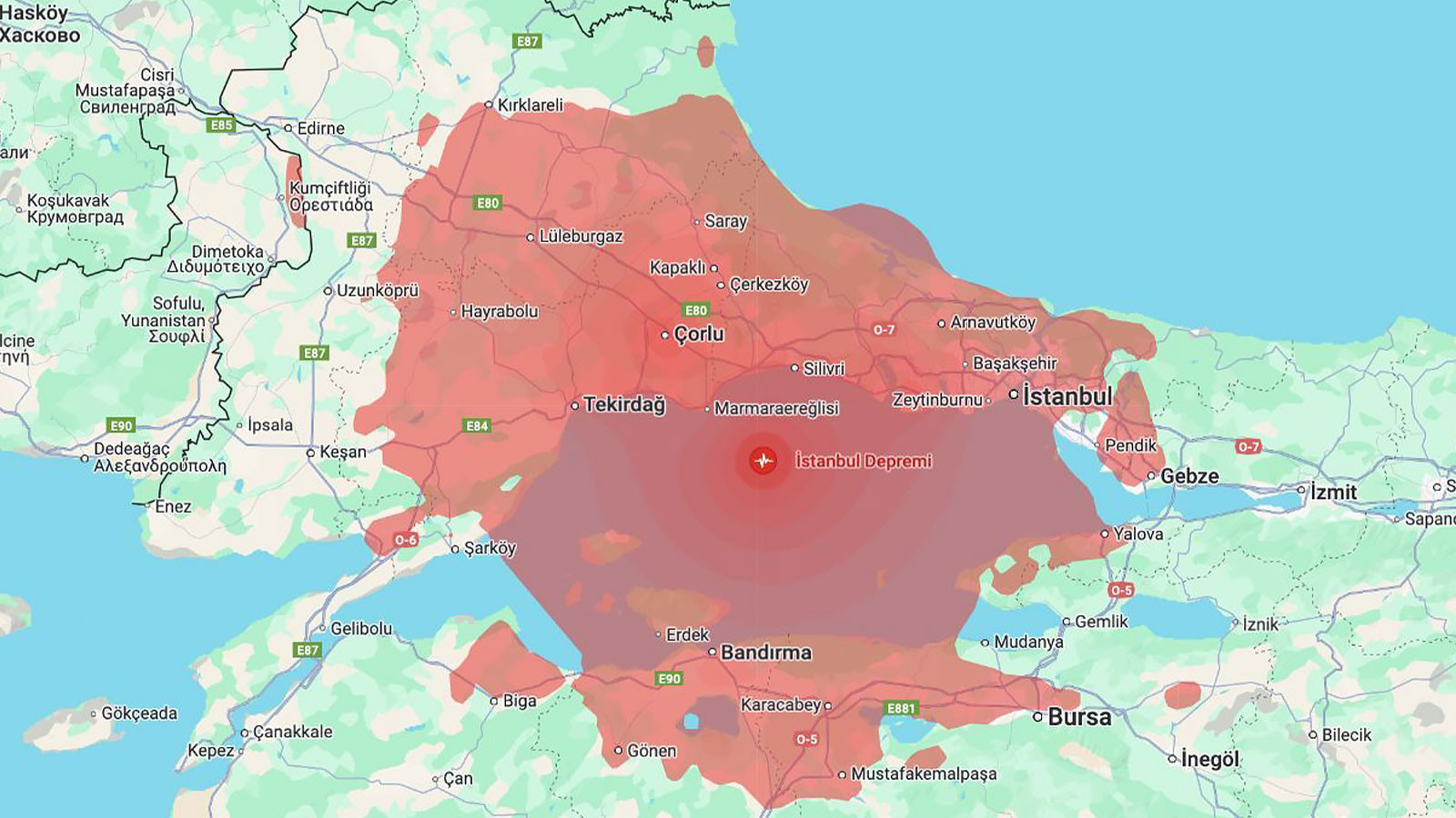 "Le projet Apollo de Türkiye" sera calculé par celui par un tremblement de terre.