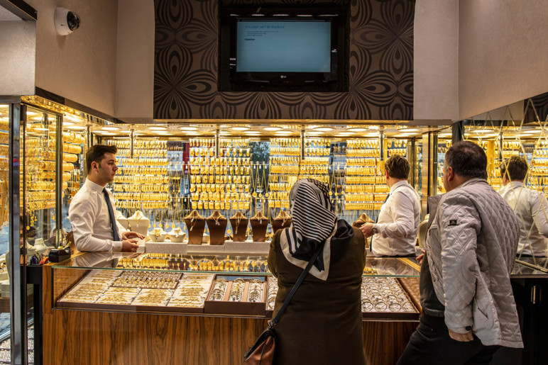 L'avertissement en or syrien des bijoutiers n'est pas différent du fait! - Image: 2