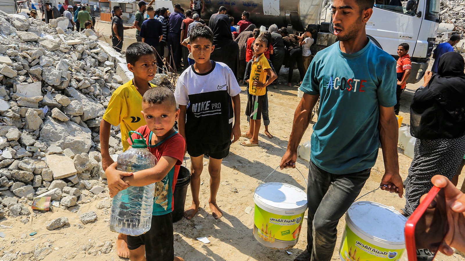 40 mille bébés et 250 000 enfants à Gaza risquent de décès