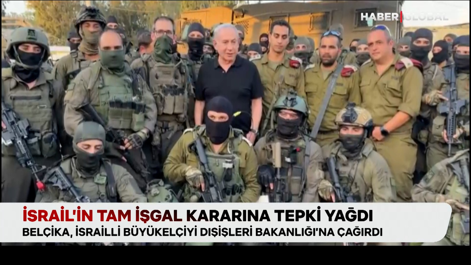 La réaction à la décision d'occupation complète d'Israël a pleuré!