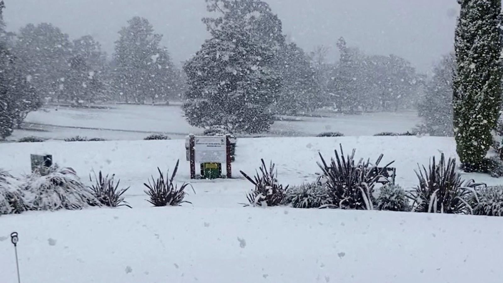 Les chutes de neige intenses en Australie paralysées paralysées