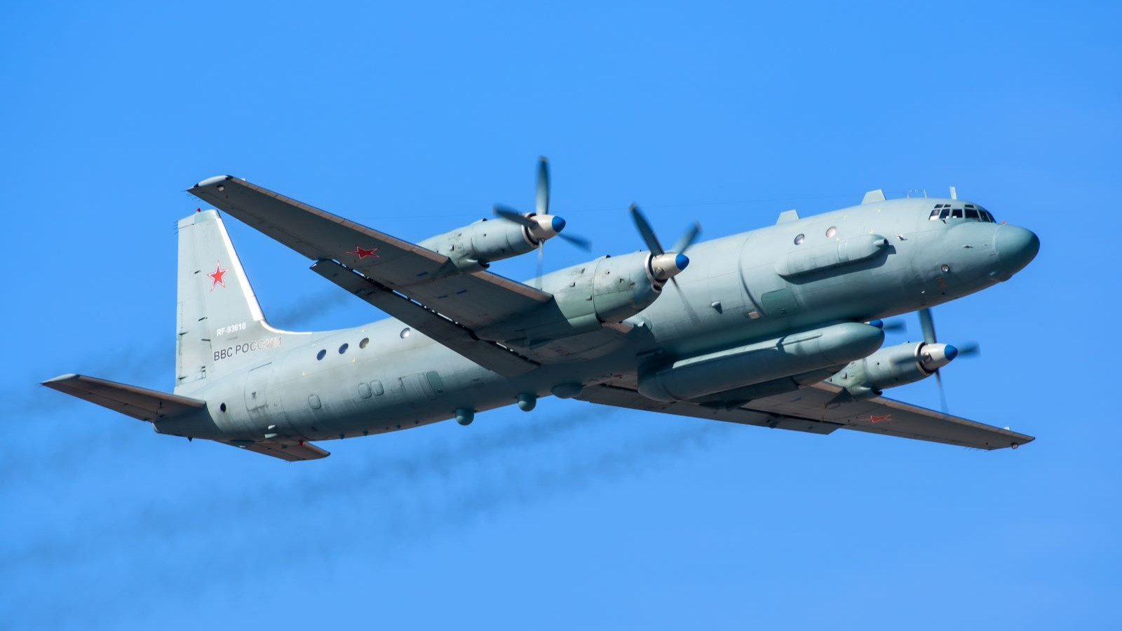 Eurofighters contre Ilyushin II-20M a appelé "l'oreille de la Russie"