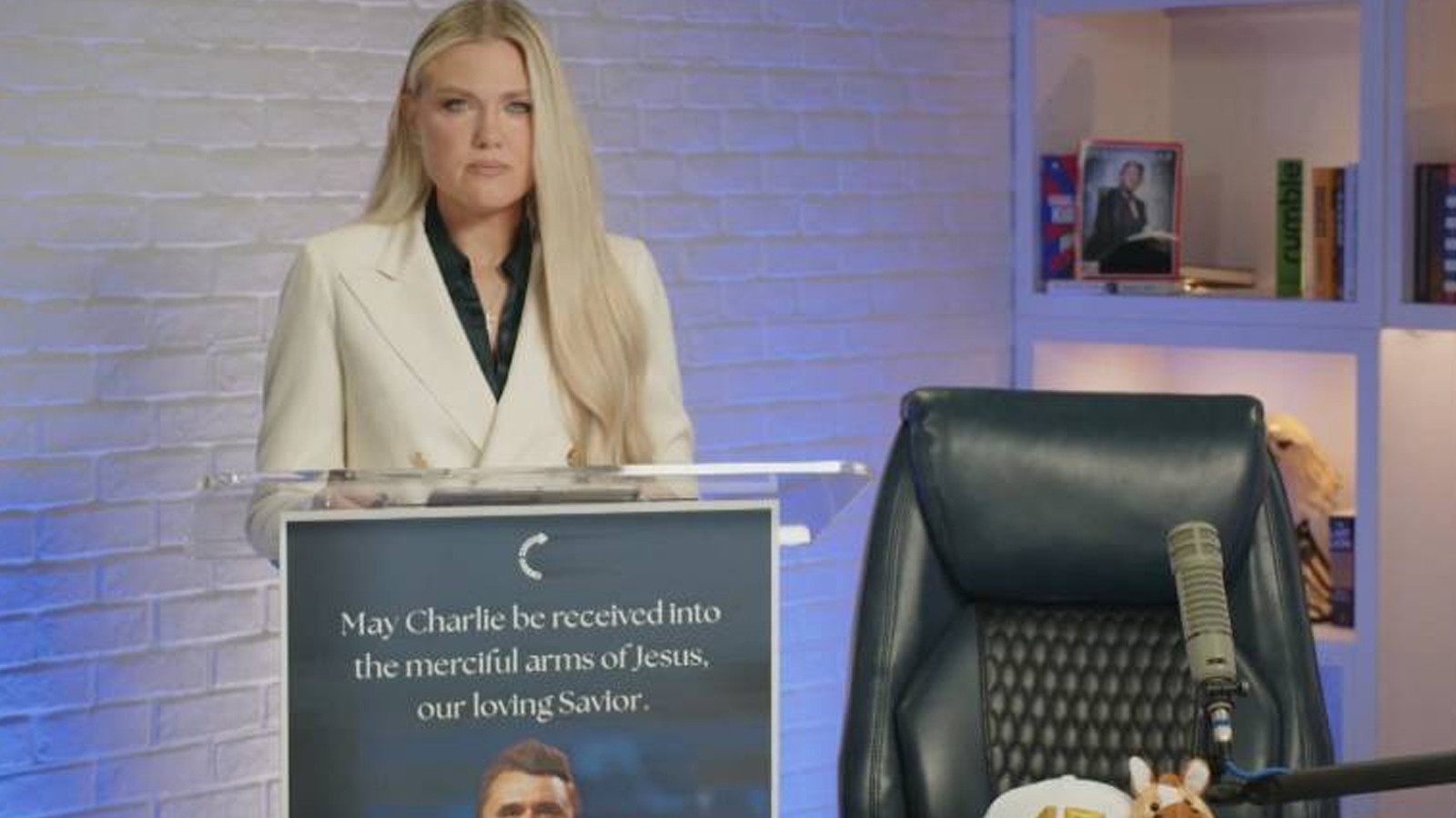 La femme de Charlie Kirk a parlé: mon cri échora partout dans le monde