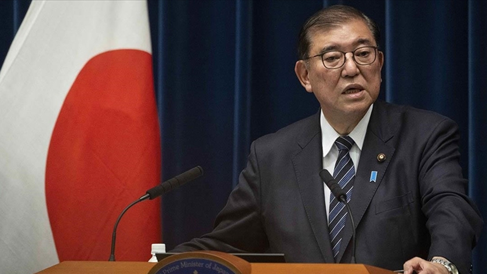 Le Premier ministre japonais şigeru a annoncé qu'il avait décidé de démissionner