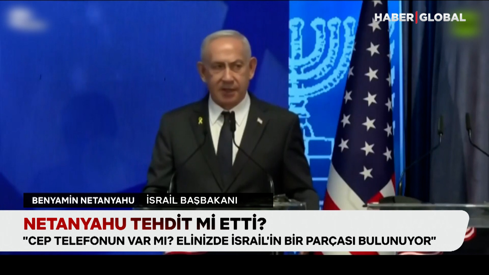 Netanyahu a-t-il menacé? "Tout est à nous"