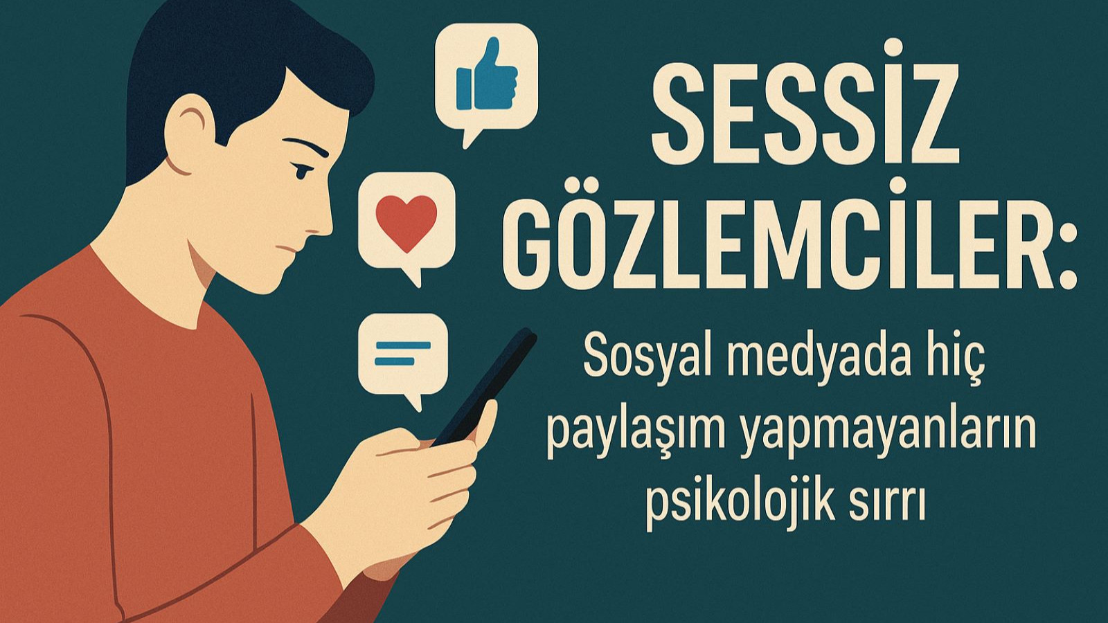 Silences des médias sociaux: ils ne partagent pas, n'aiment pas, ne commentez pas… alors pourquoi?