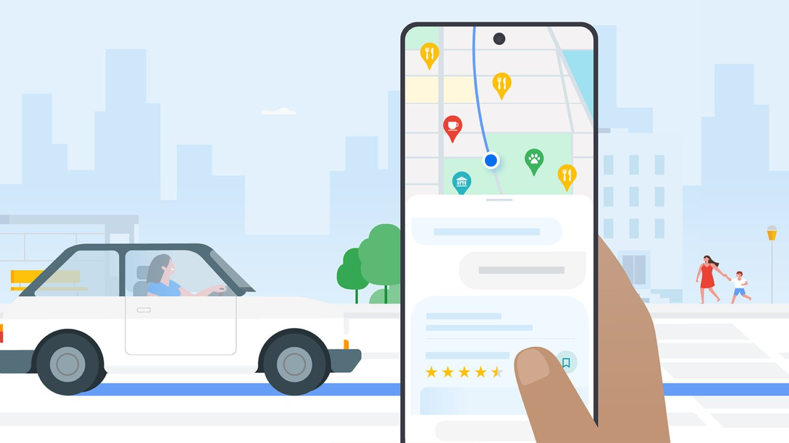 La fonctionnalité « Demander à Google Maps » arrive