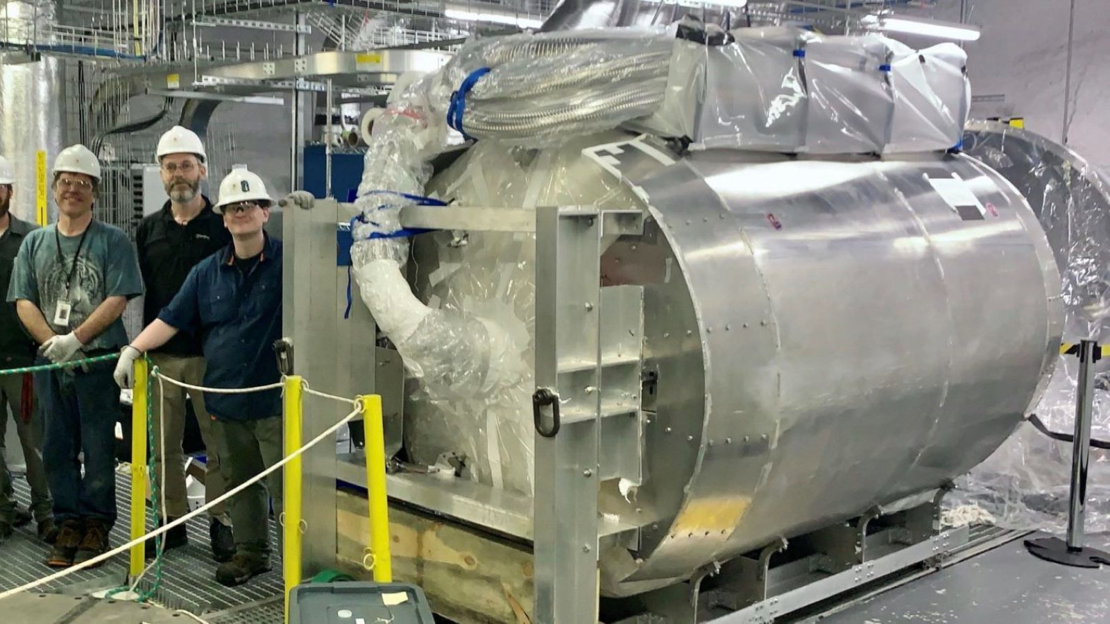 Les États-Unis ont placé un engin de 10 tonnes à 1 600 mètres sous terre