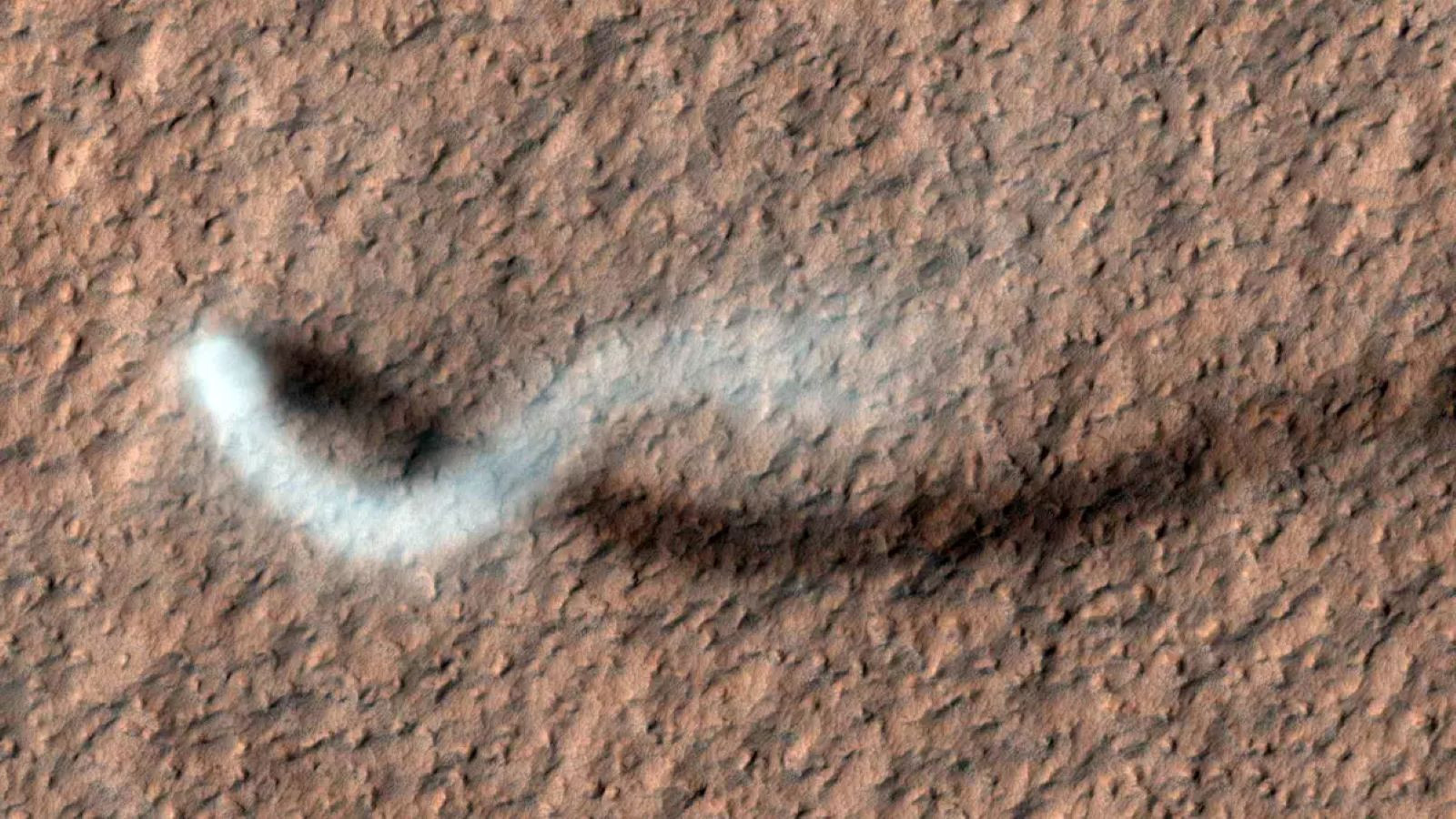 Les vents sur Mars sont au niveau d'un ouragan