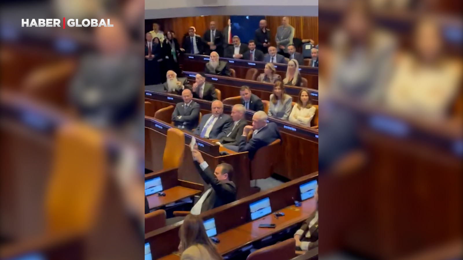 Manifestation contre le génocide pendant le discours de Trump !