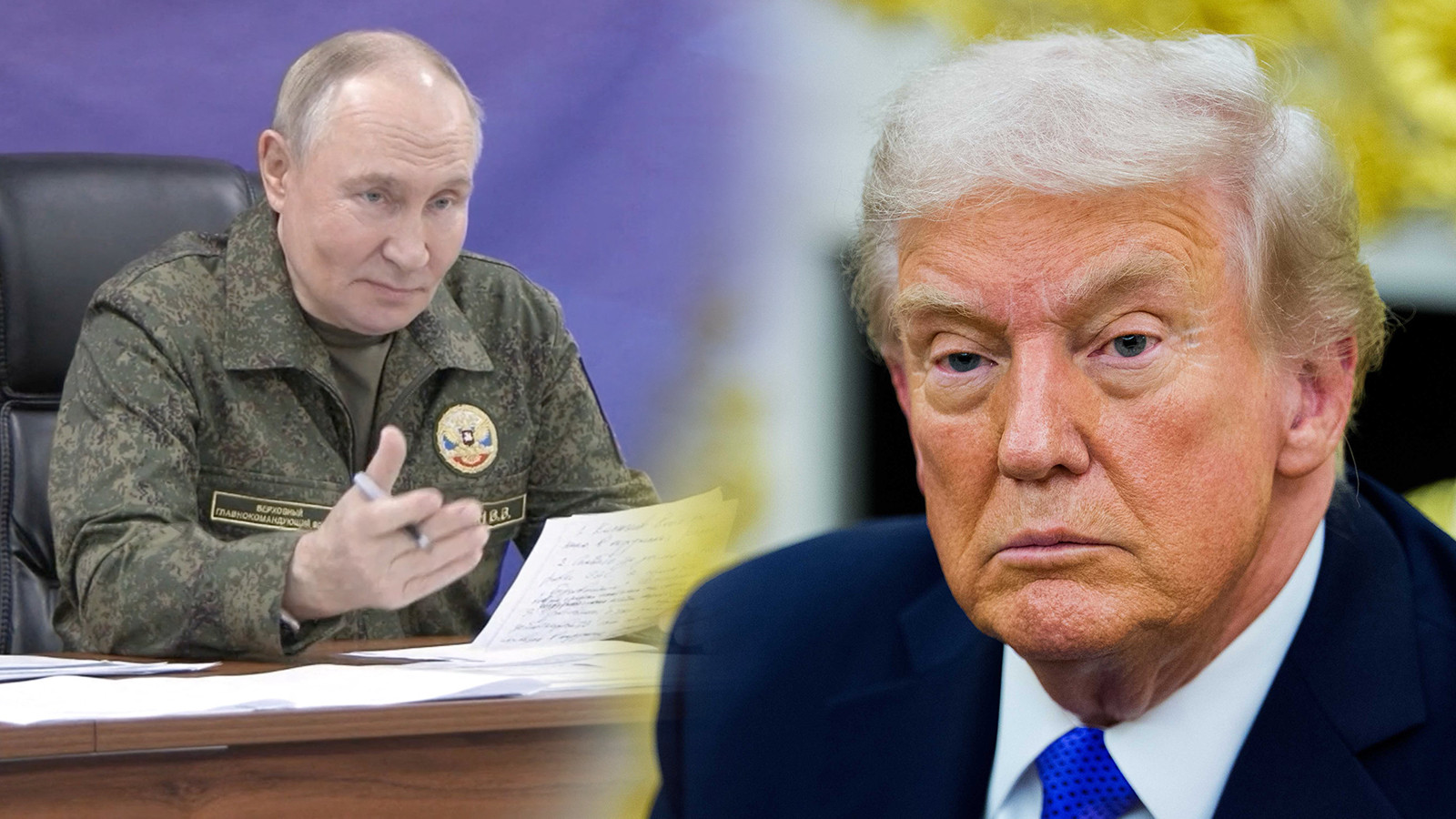 Réponse de Trump aux intimidations de Poutine ! Il portait un camouflage et défiait