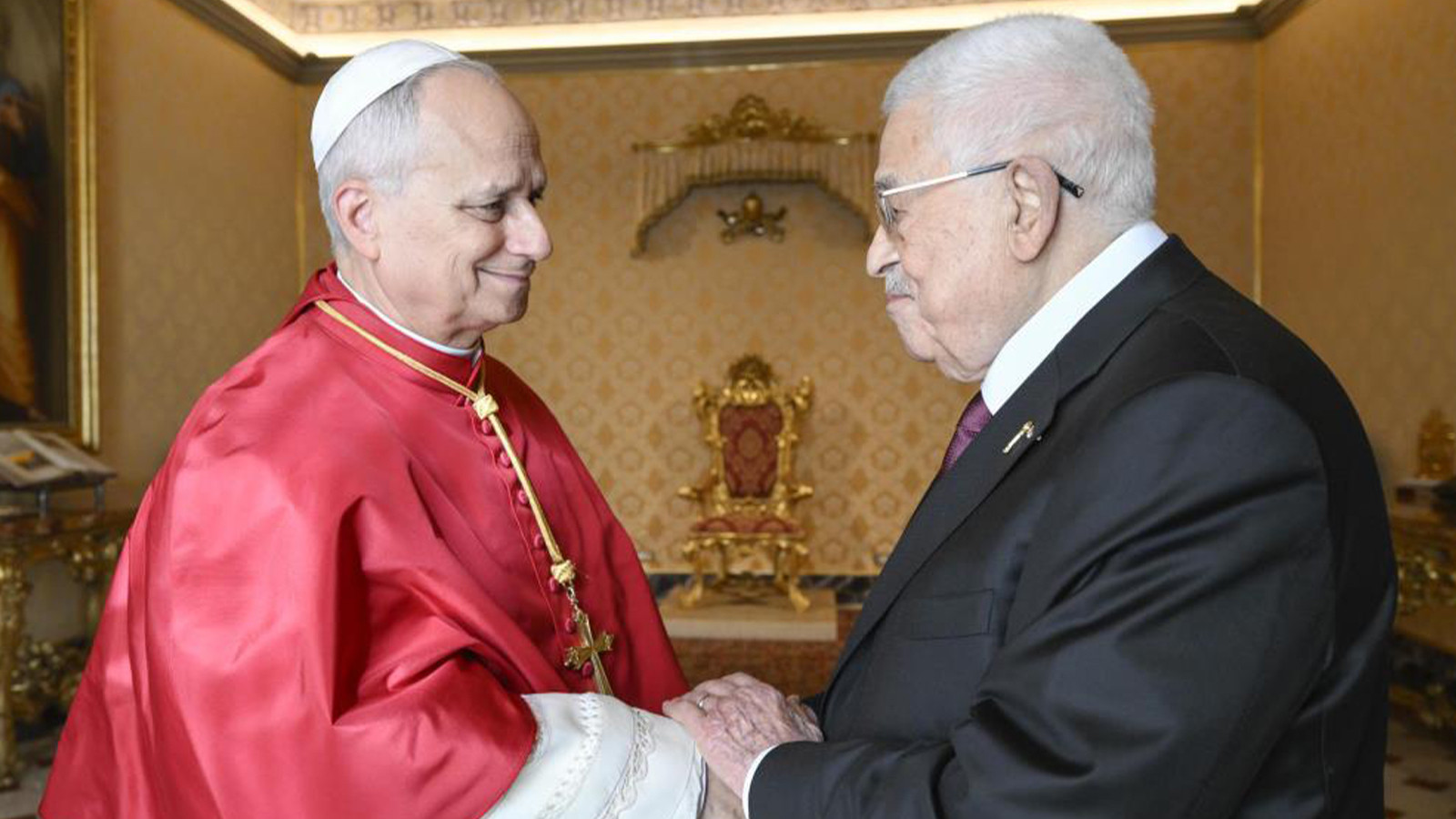 Le président palestinien Abbas a rencontré le pape Léon 14