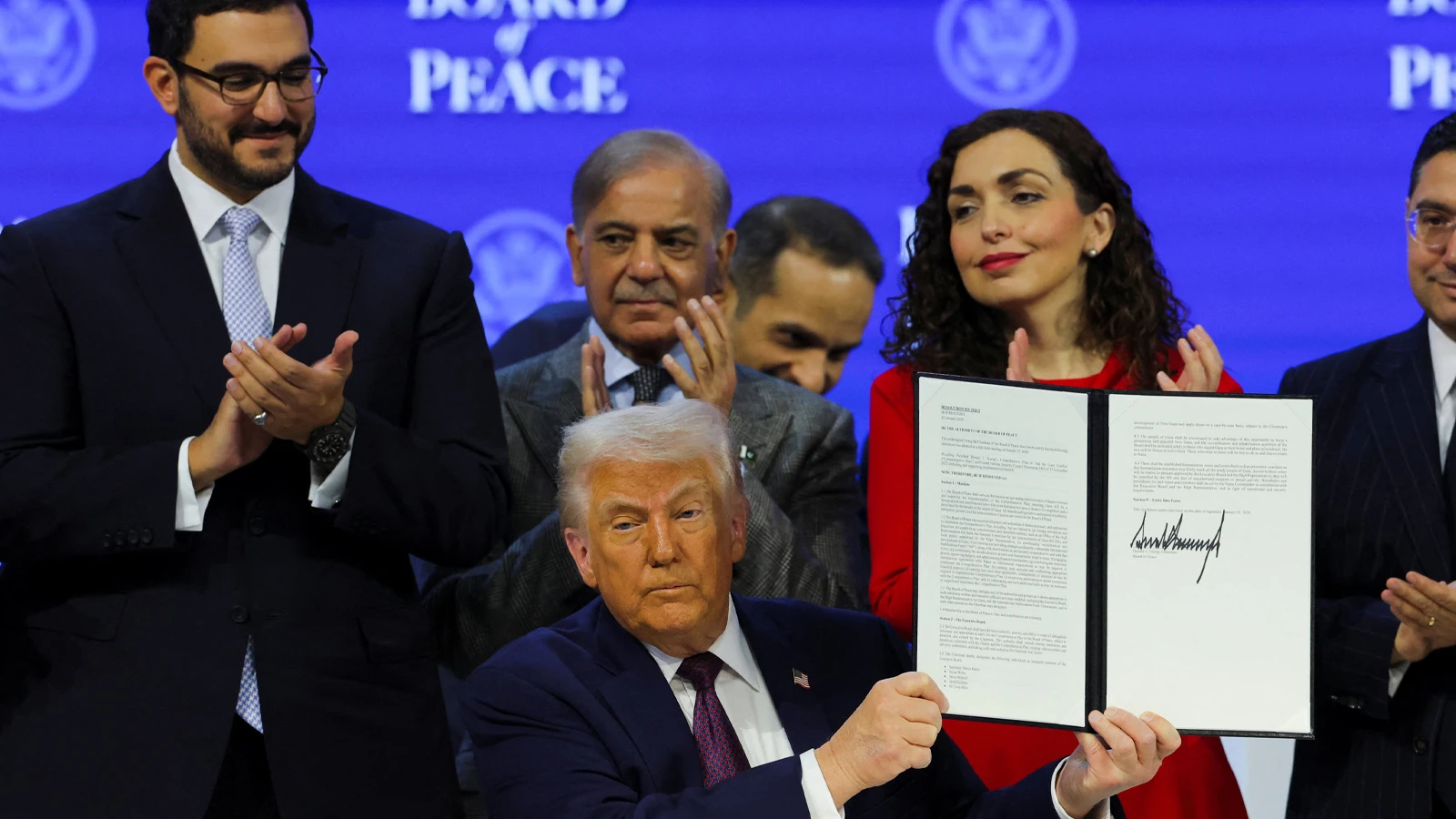 Des signatures ont été signées pour le Conseil de paix à Gaza... Trump : Nous arrêtons la guerre à Gaza