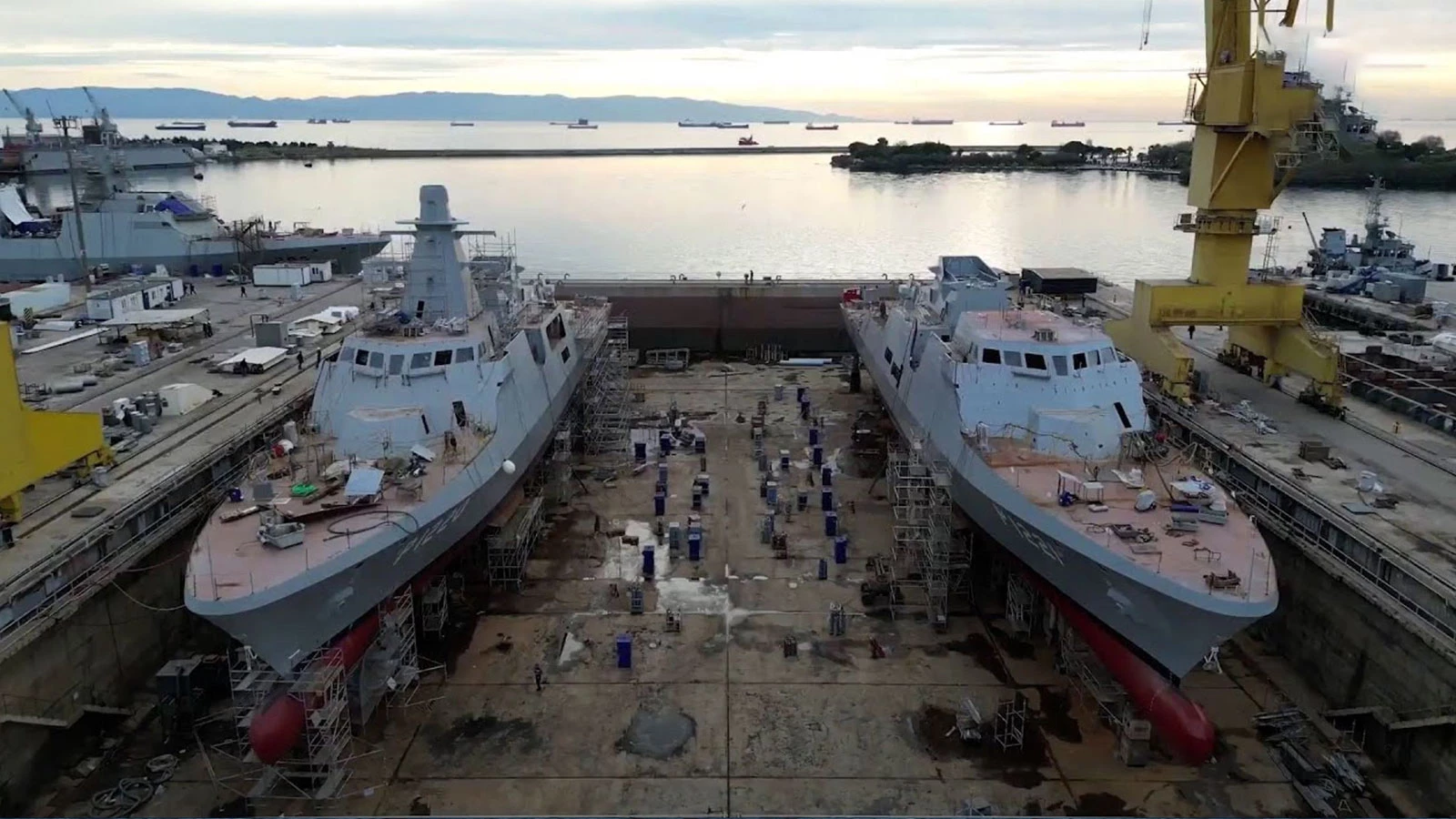 Construction de chantiers navals au Moyen-Orient, défense turque dans les médias américains