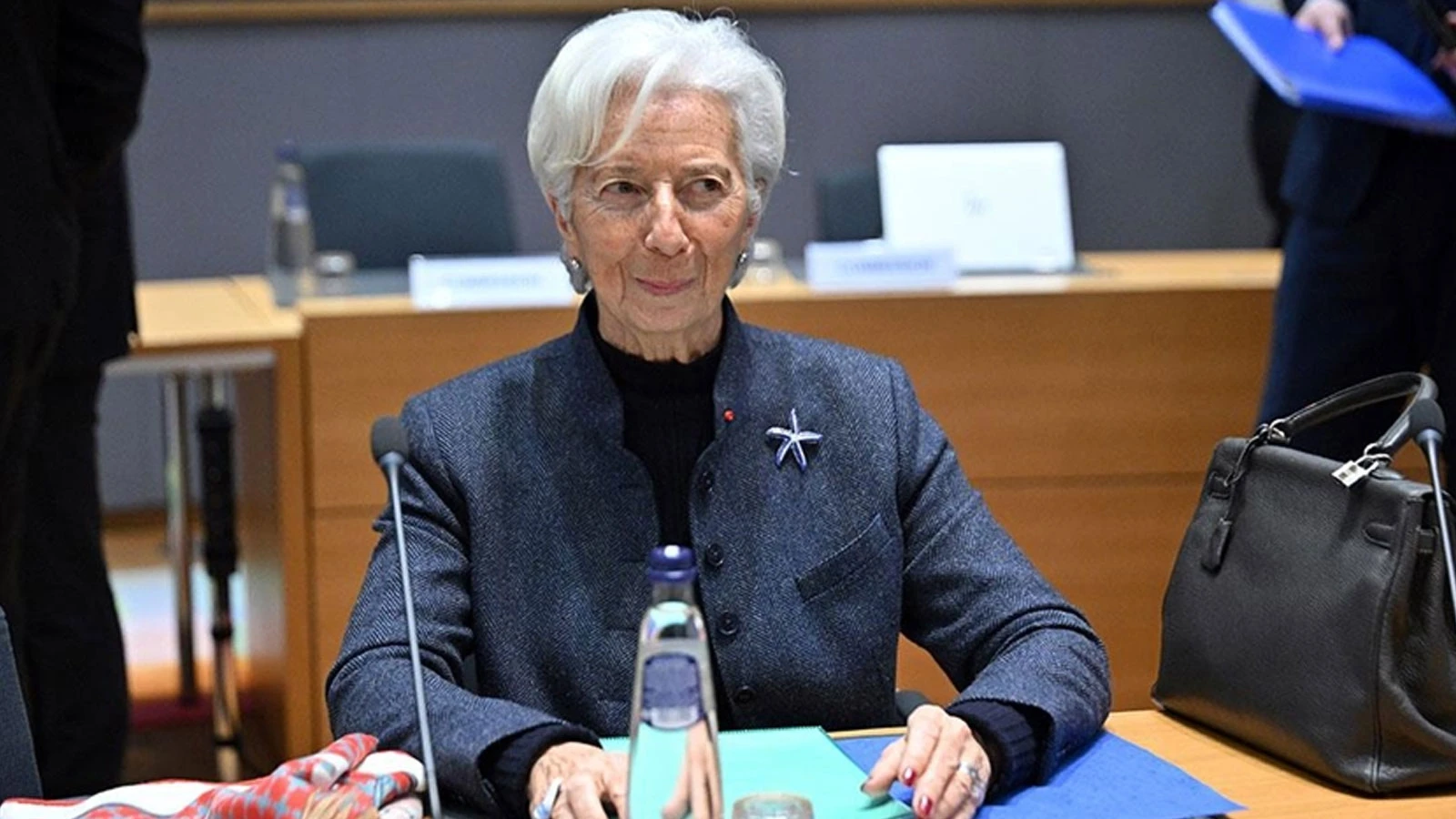 La présidente de la BCE, Christine Lagarde, a annoncé qu'elle terminerait son mandat à la banque.