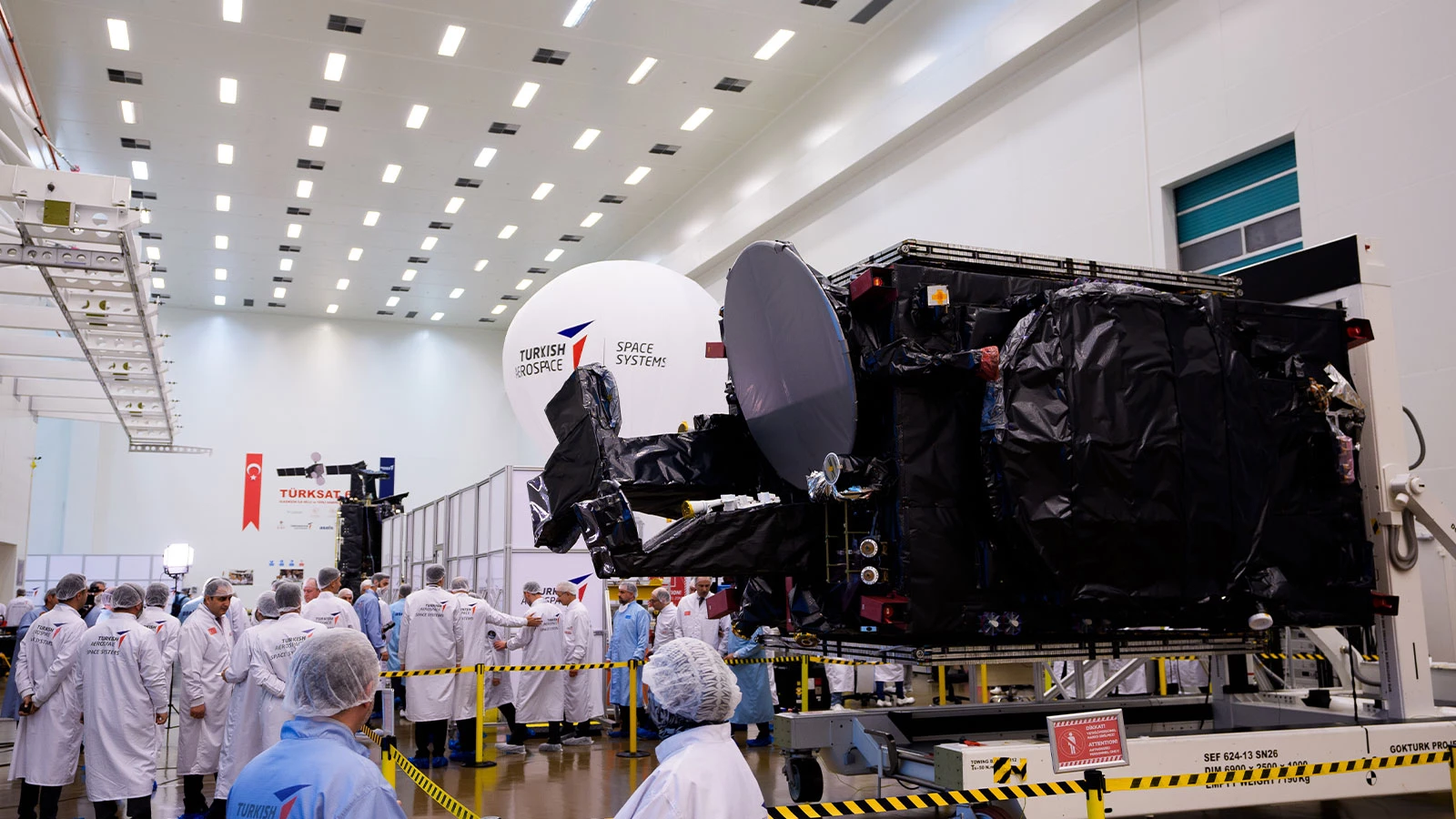 La production du satellite Türksat 7A devrait démarrer cette année.