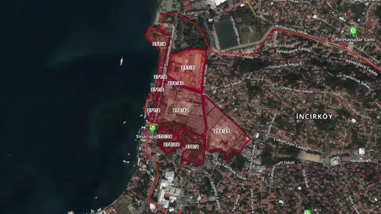 Un terrain géant en bord de mer sur le Bosphore à Istanbul a été vendu