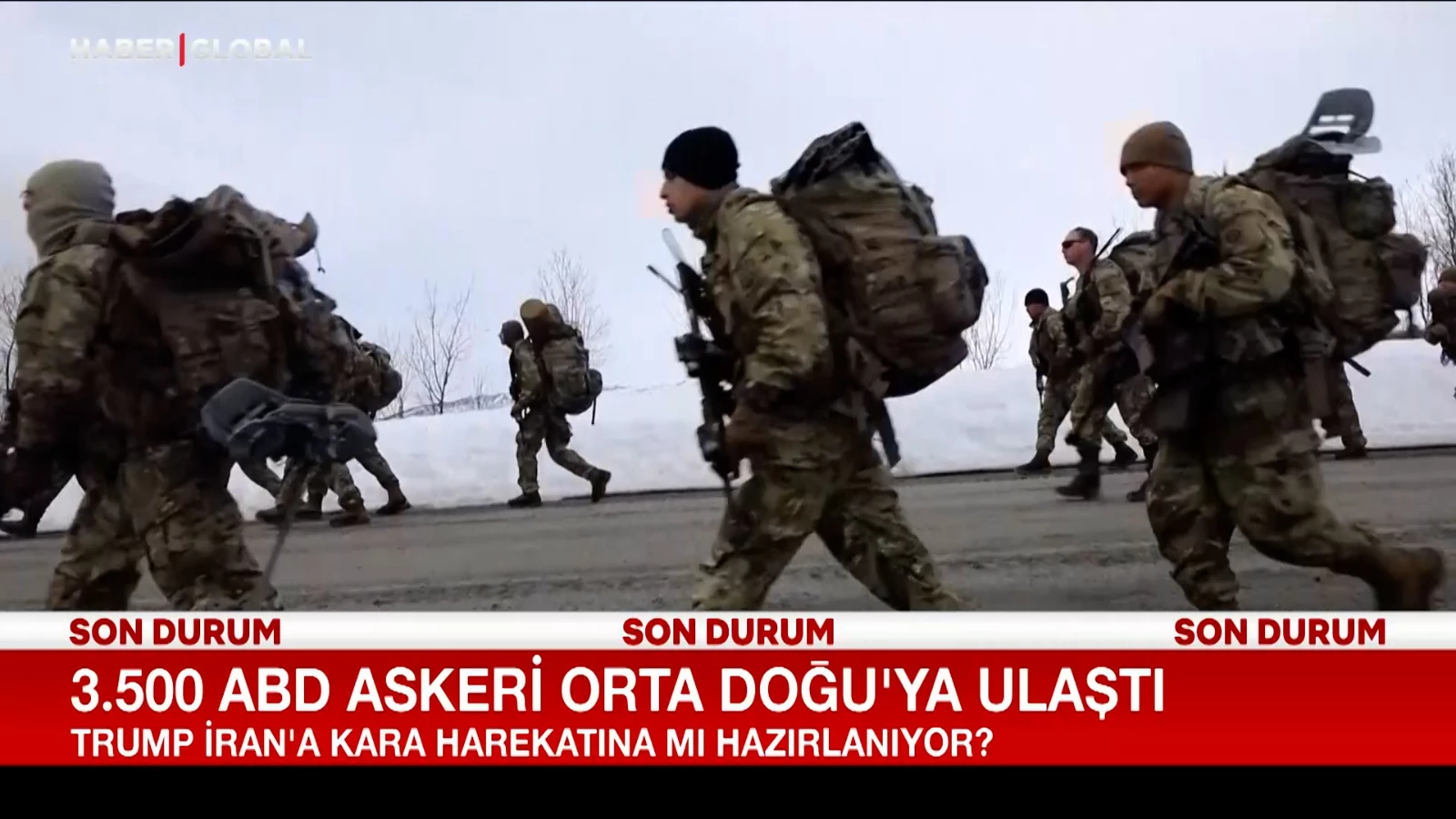 3 500 soldats américains arrivent au Moyen-Orient