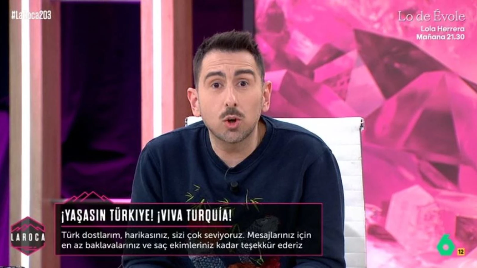 Le turc était parlé sur la chaîne espagnole : Vive Türkiye, viva Turquia