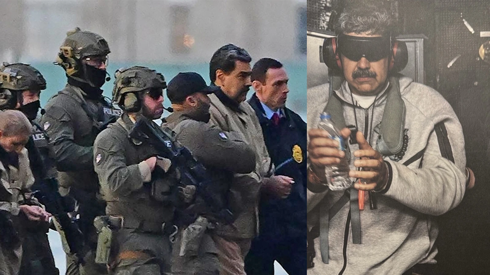 Premier message du leader déchu du Venezuela Nicolas Maduro