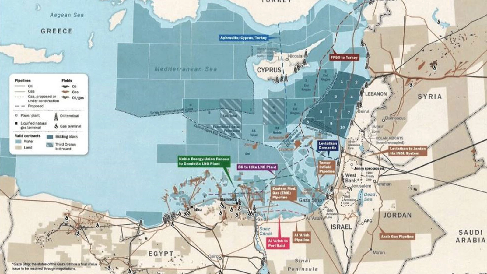 Nouvelles tensions en Méditerranée orientale, Chypre quitte l’Egypte !