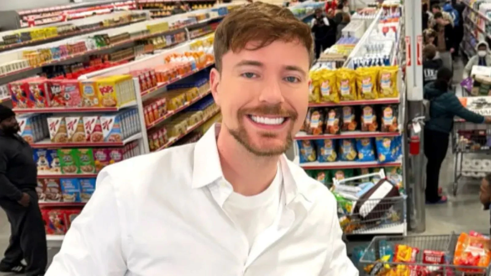 Concours fou de MrBeast : 1 million de dollars pour ceux qui restent un an au supermarché