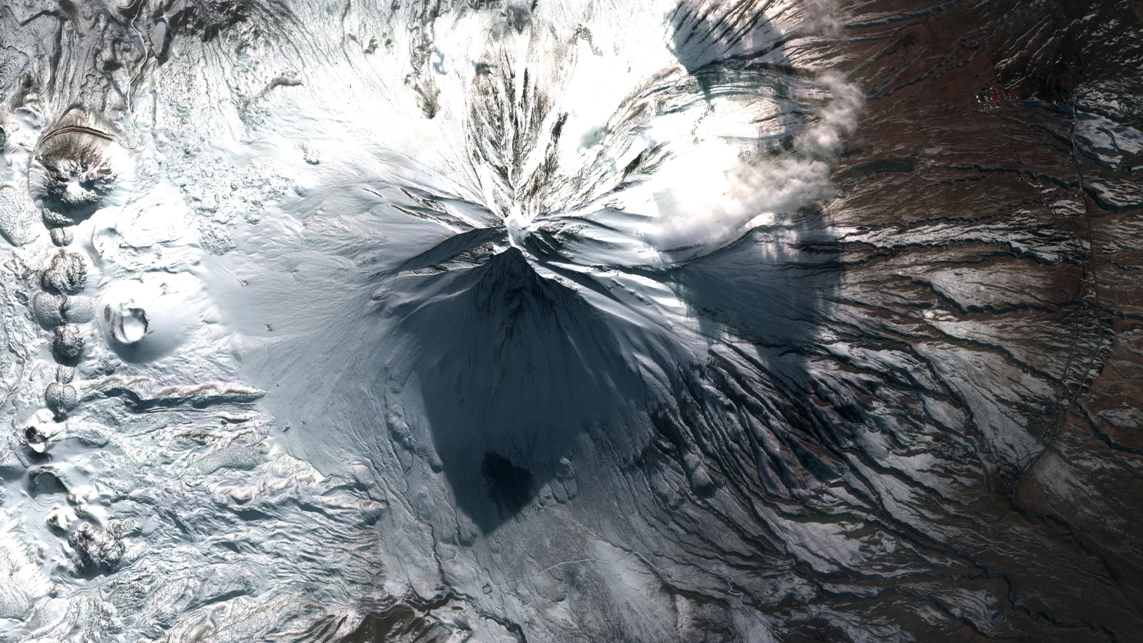 MSB a partagé la photo du mont Ararat prise avec Göktürk-2B