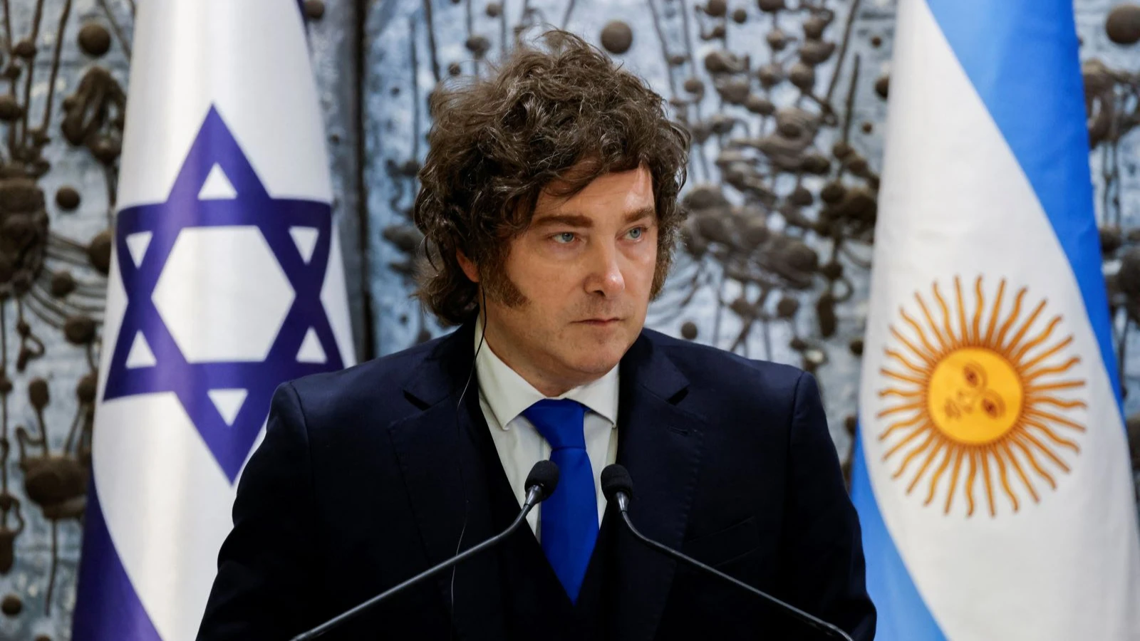 Soutien total à Israël du président argentin Milei
