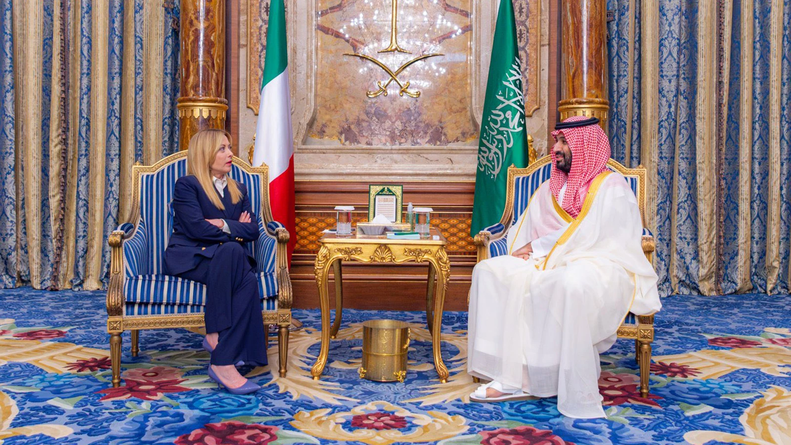 Visite du Premier ministre italien Meloni dans les pays du Golfe