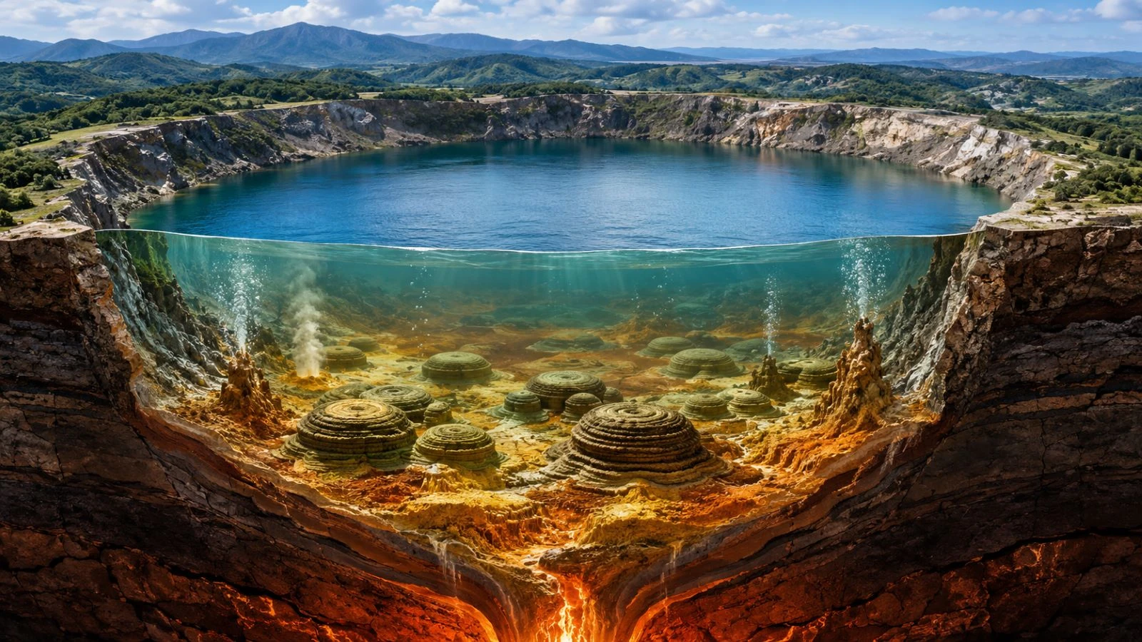 Des traces de vie ancienne découvertes sous un cratère d'astéroïde vieux de 42 000 ans en Corée du Sud