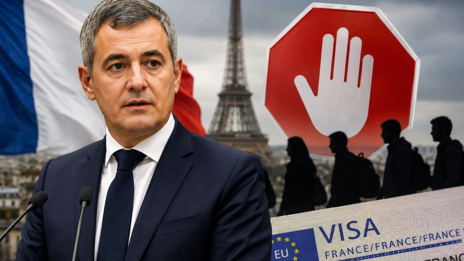 Le débat sur l'immigration s'intensifie en France : le ministre a demandé l'arrêt de l'immigration légale pendant 3 ans
