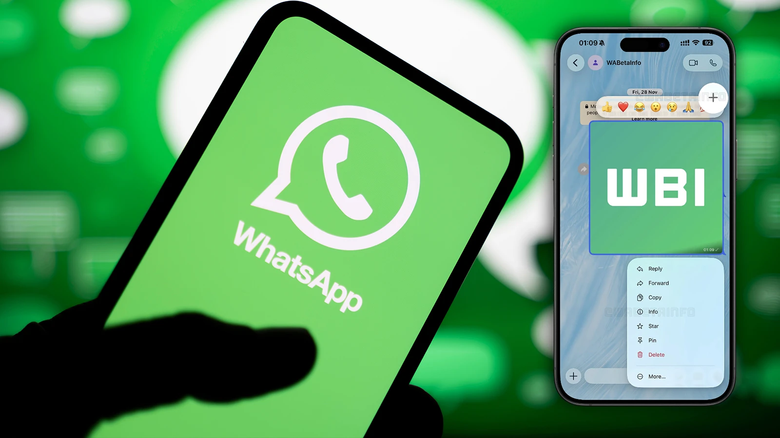WhatsApp ressemblera désormais à ceci !
