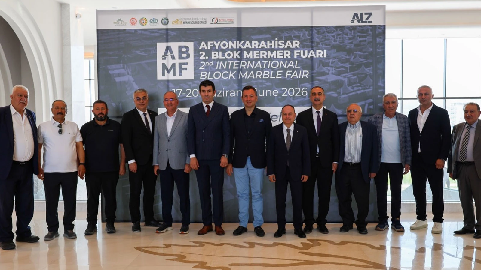 350 acheteurs de 38 pays se sont réunis à Afyonkarahisar : Salon mondial du marbre