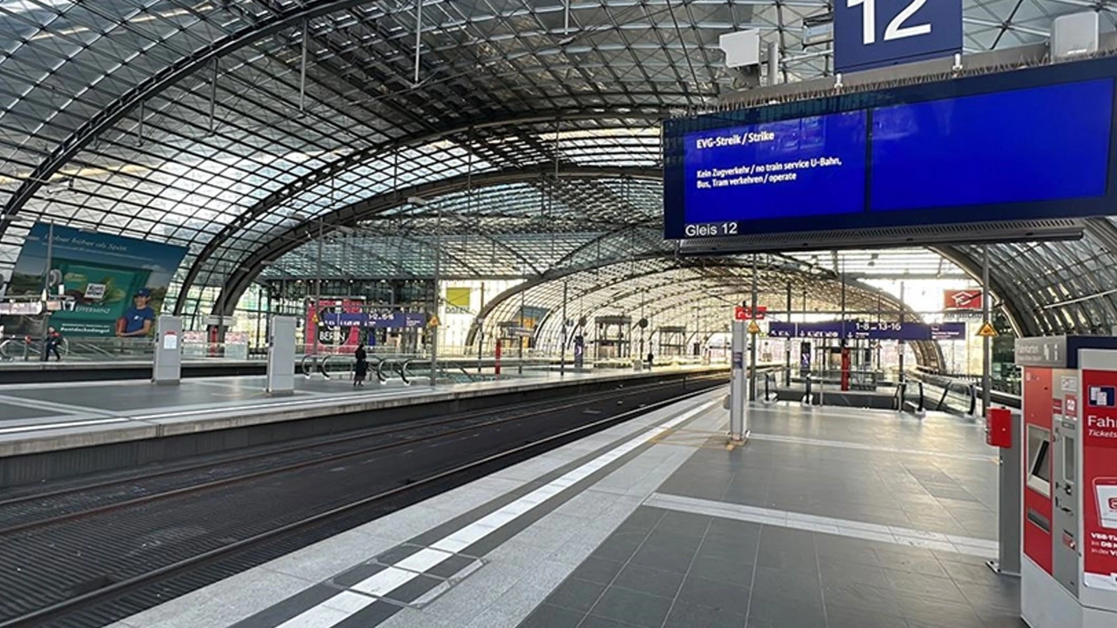 En Allemagne, les services ferroviaires ont été interrompus dans tout le pays en raison d'une panne radio.