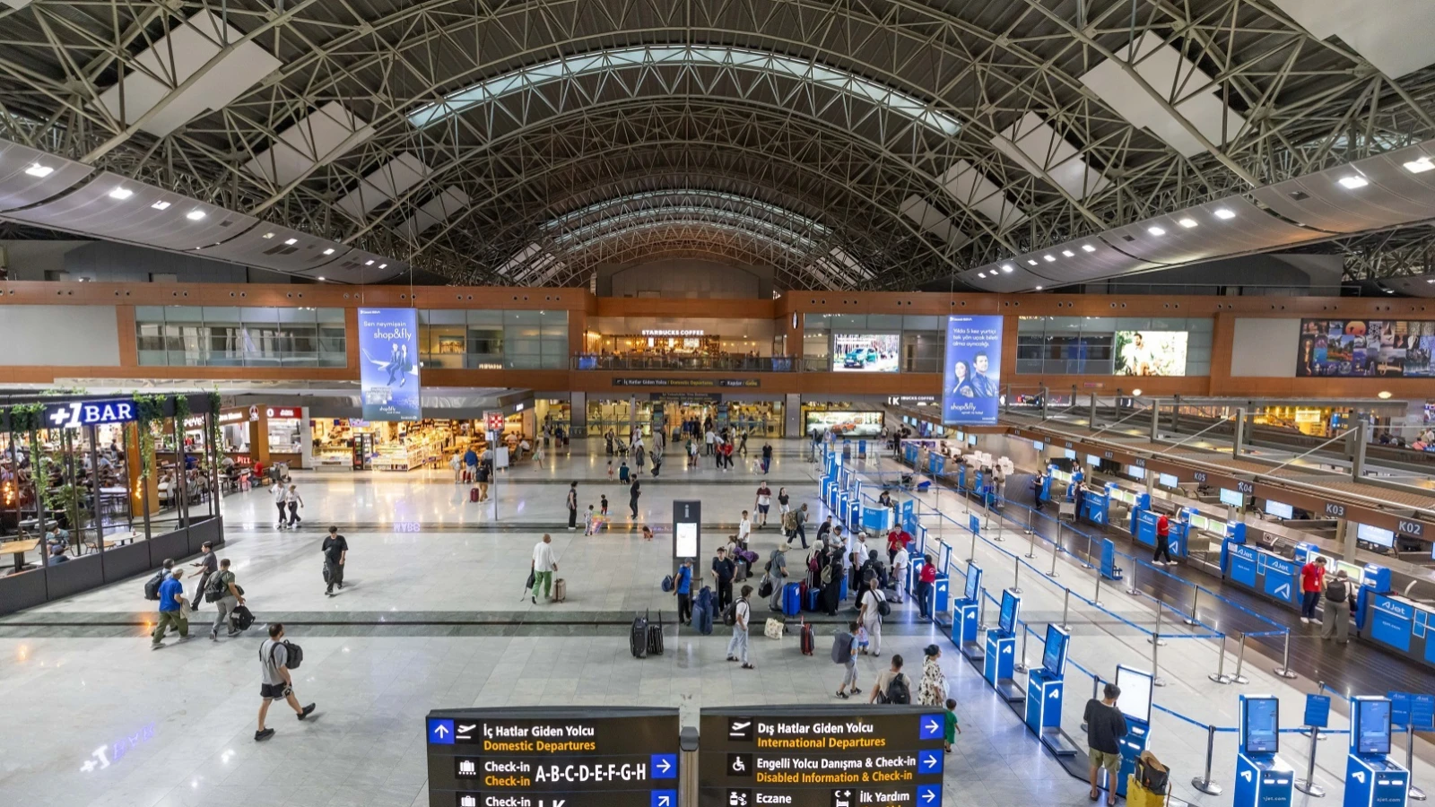 L'aéroport Sabiha Gökçen a battu dimanche un record de passagers