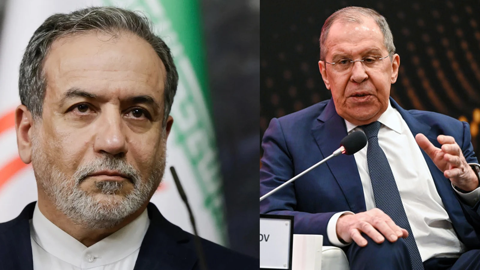 Le ministre iranien des Affaires étrangères Arakchi s'est entretenu au téléphone avec son homologue russe Lavrov