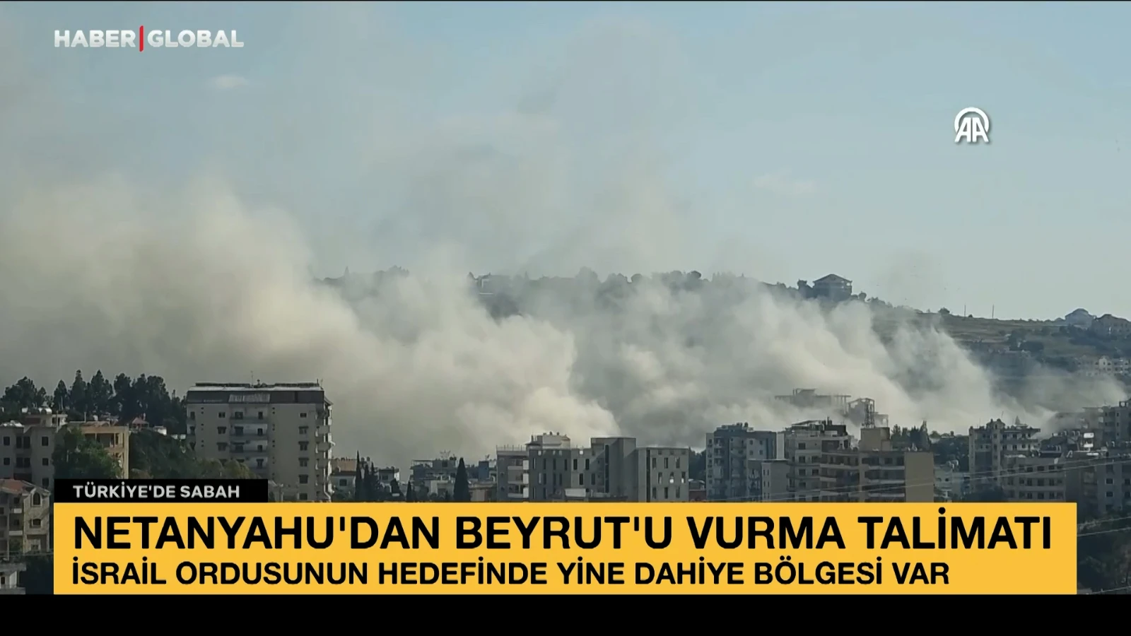 Netanyahu ordonne de frapper Beyrouth