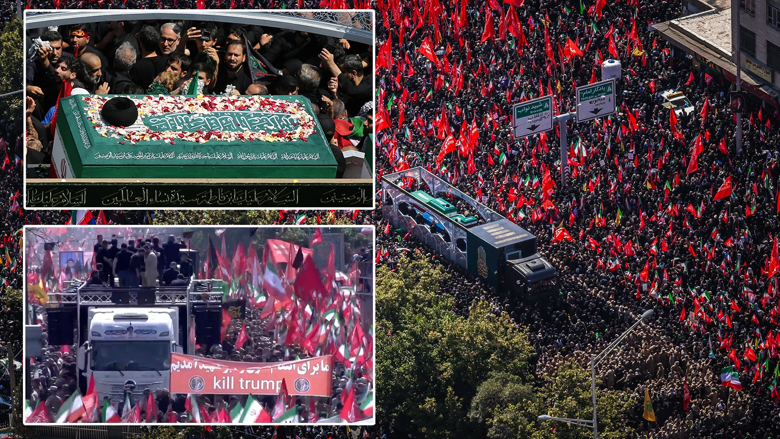 Appel de mort à Trump lors des funérailles de Khamenei : nous ne vous laisserons pas seuls