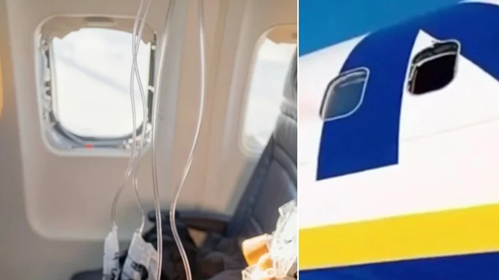 Face à la mort dans le ciel... Le passager qui a été traîné a été sauvé par sa femme