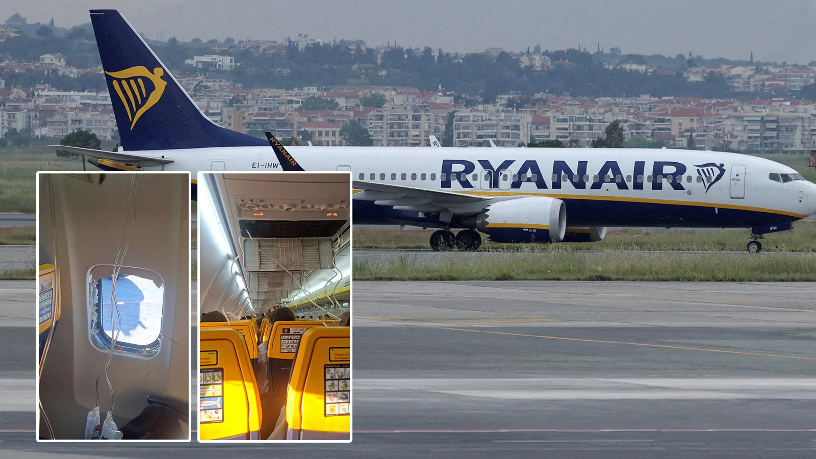 Une vitre a explosé dans un avion de Ryanair, un passager a failli mourir : avertissement d'experts concernant la « ceinture de sécurité »