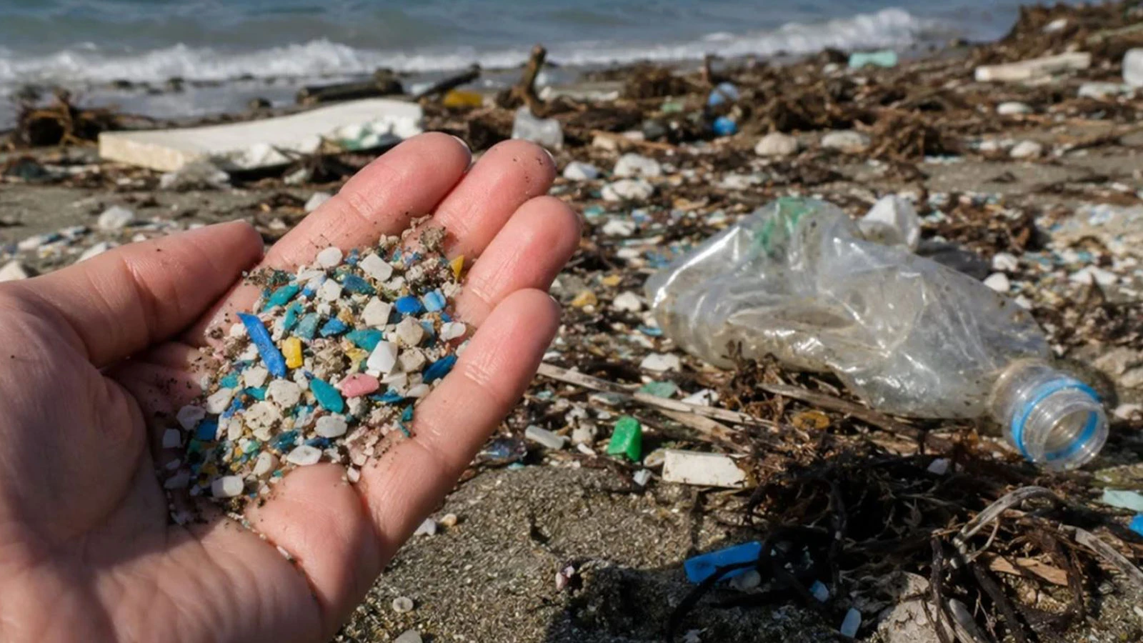 Des larmes de Méditerranée ! Le microplastique s’échoue sur le rivage !