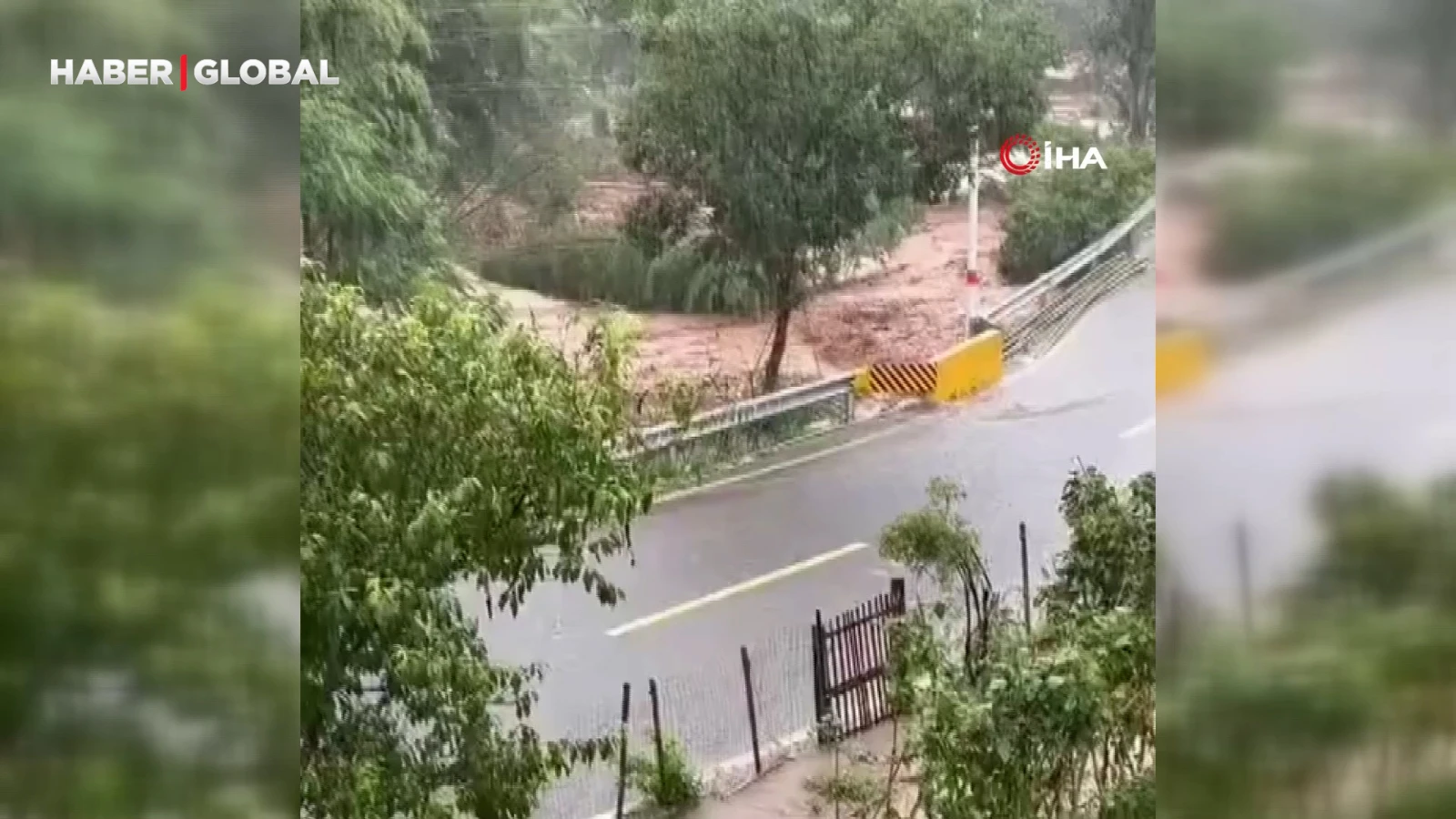 Un glissement de terrain en Chine capturé instant par instant