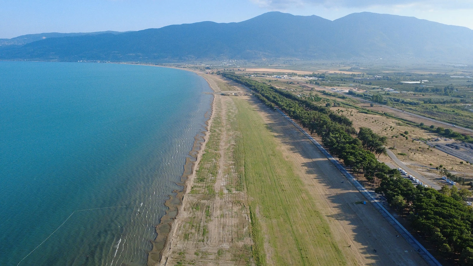 Le lac Iznik est à l'agonie, les eaux reculent rapidement