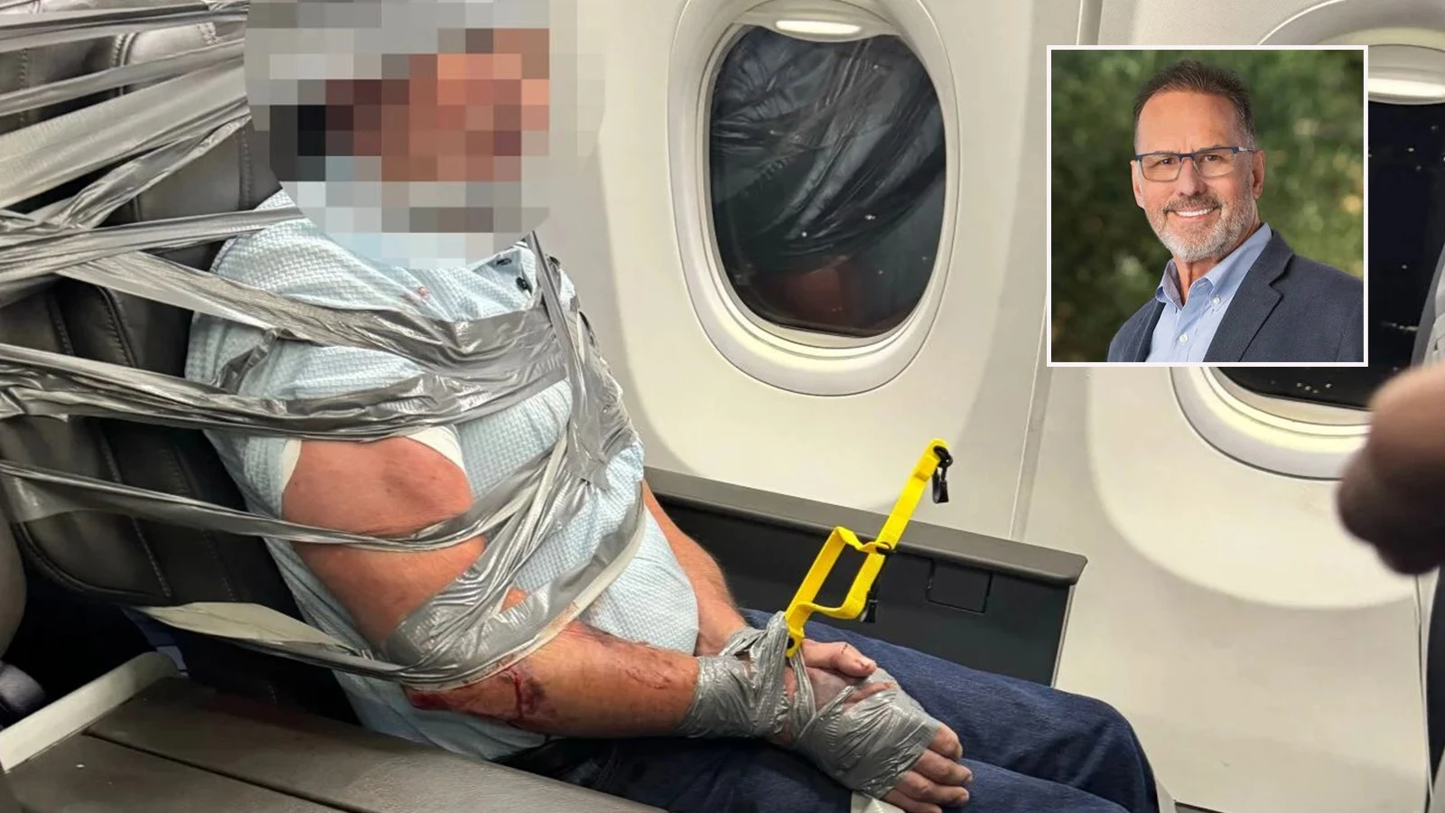 Les passagers l'ont arrêté comme ça ! Un agent immobilier en colère a gâché l'avion