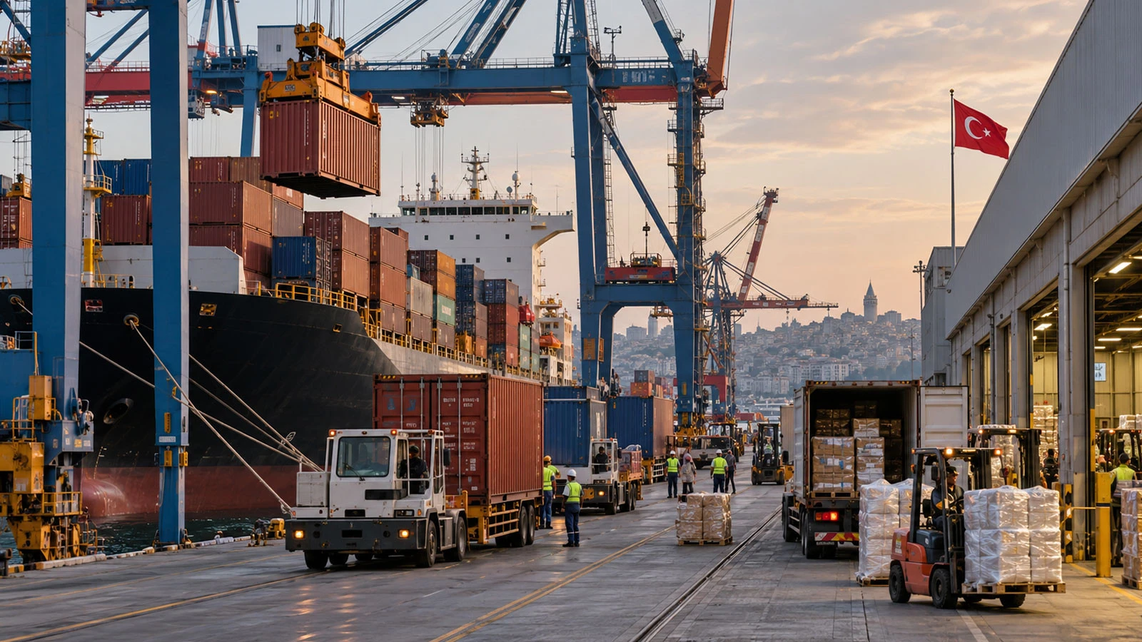 Deux tableaux différents, les exportations ont augmenté, le volume a diminué