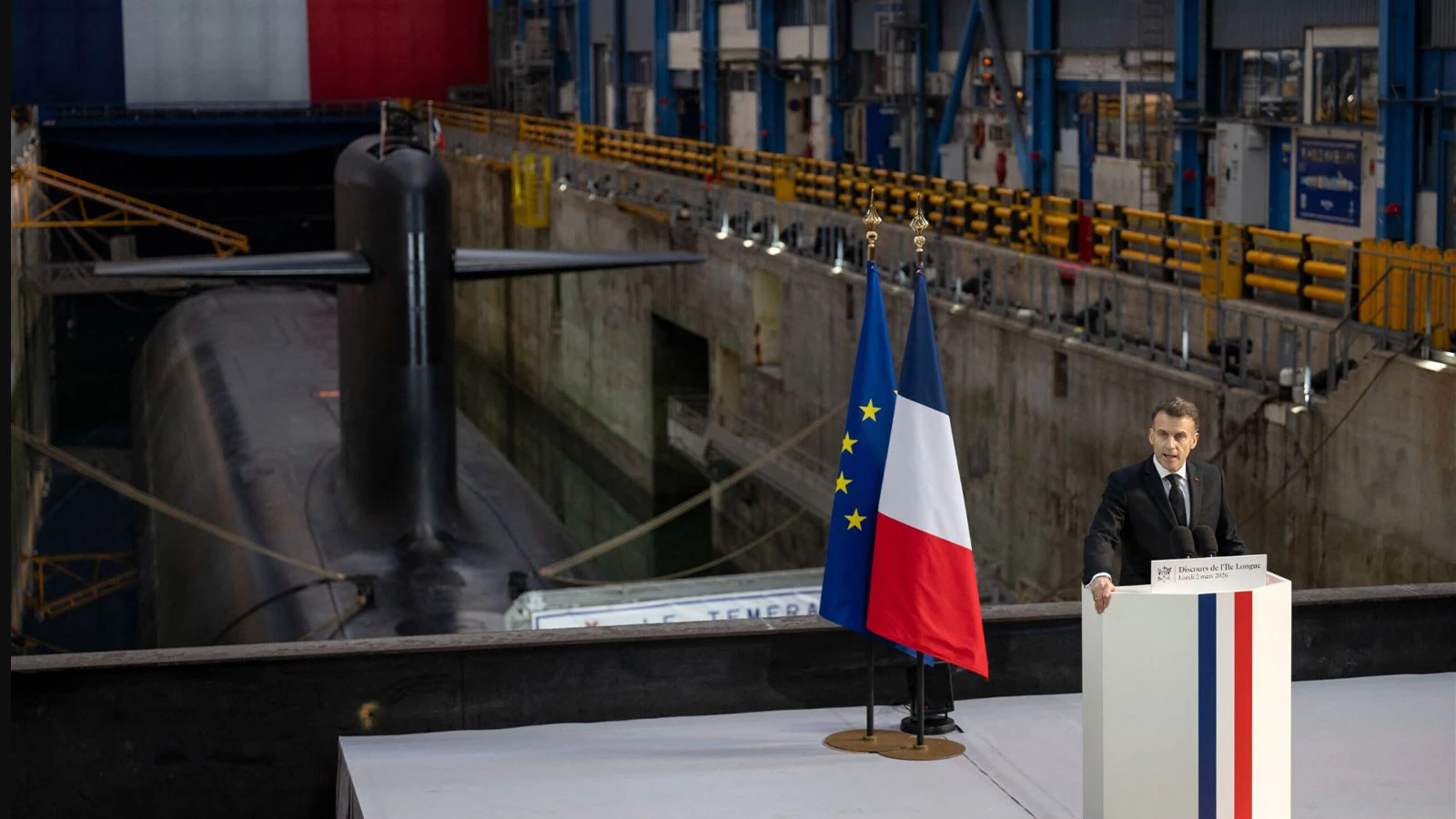 Nouveau bouclier de sécurité en Europe, parapluie nucléaire français à la place des USA