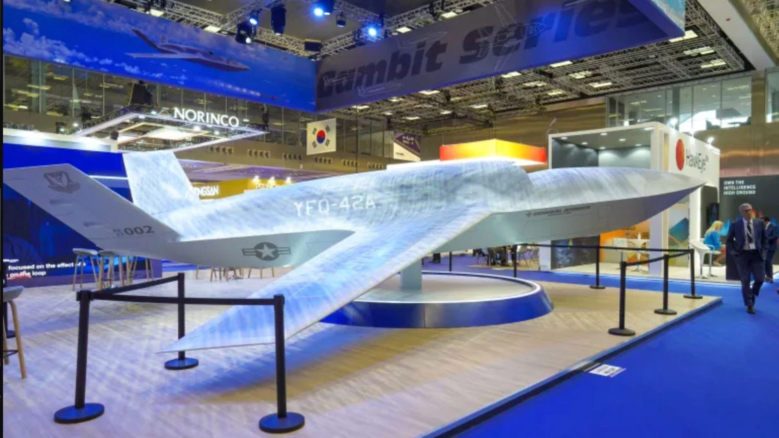 La foire de guerre a commencé, des technologies avancées ont été introduites dans le monde